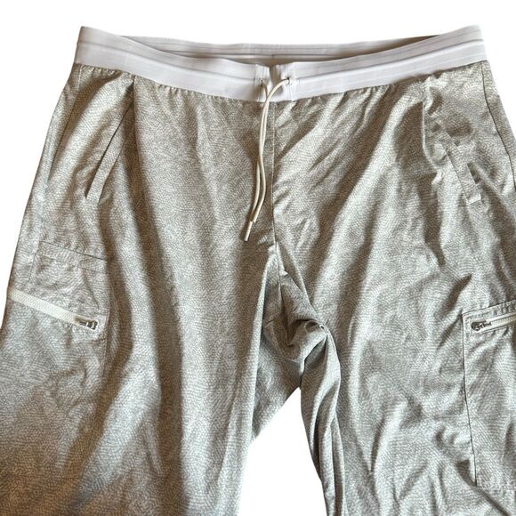 Athleta Venture Printed Pant Plus Size 22 Viper Gray Jogger Cargo Athleisure - Picture 7 of 8